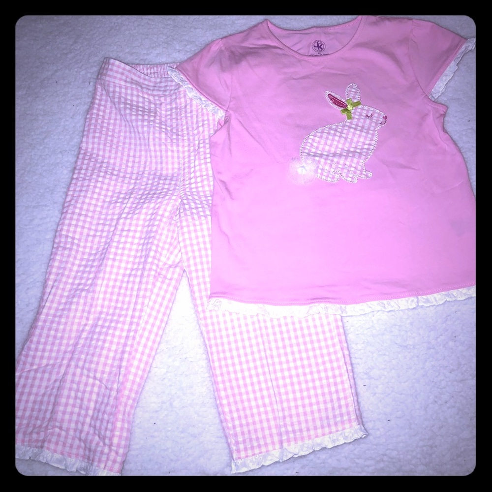 *SOLD* J khaki outfit girls size 6X